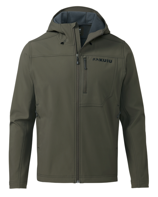 Alpine Hooded Jacket | Ash