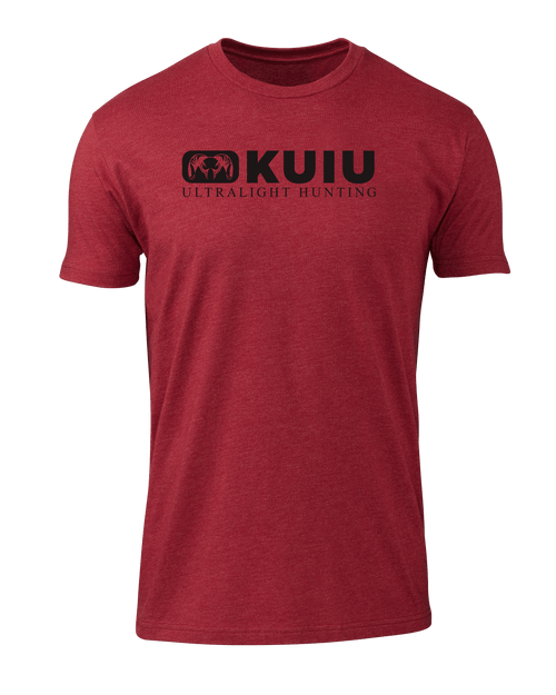 KUIU Block Logo T-Shirt | Cardinal