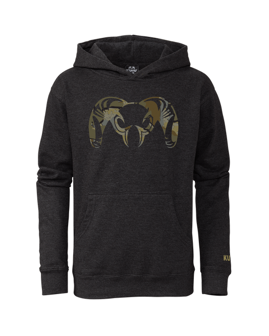 Youth Camo Big Ram Hoodie | Valo