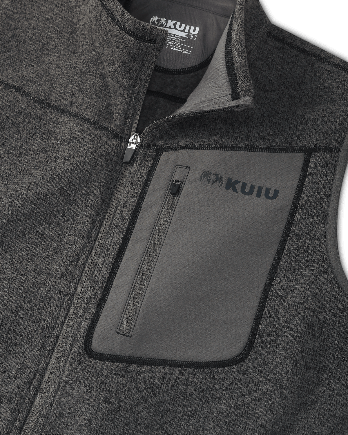 Base Camp Sweater Vest | Steel Blue Heather
