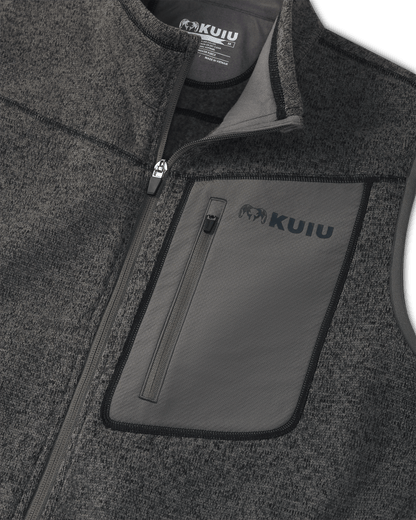 Base Camp Sweater Vest | Steel Blue Heather