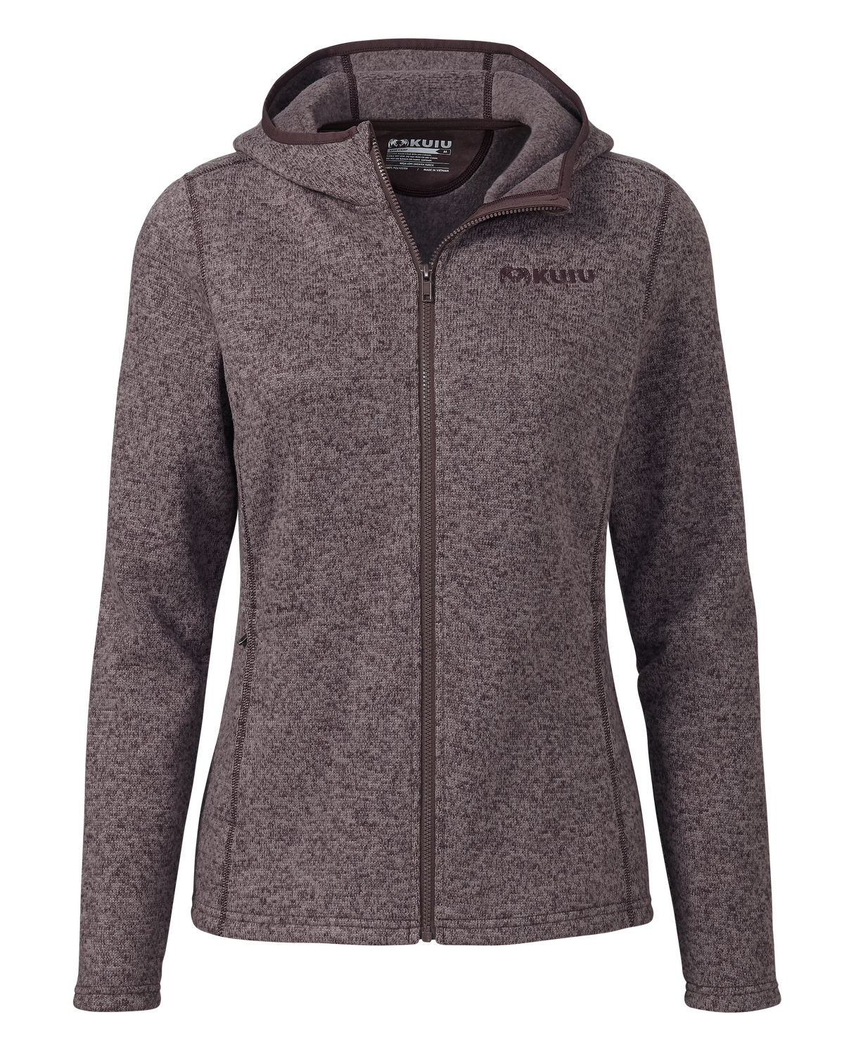 Women's Base Camp Hooded Sweater | Stone White Heather
