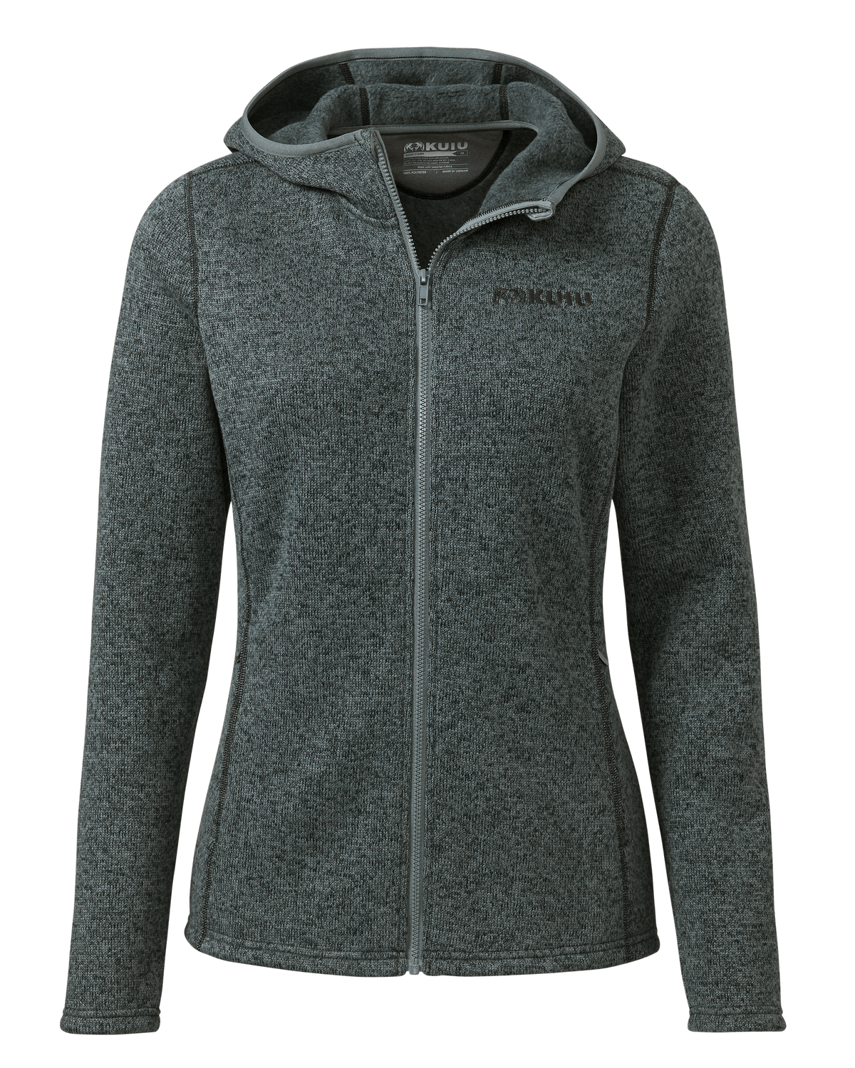 Women's Base Camp Hooded Sweater | Stone White Heather