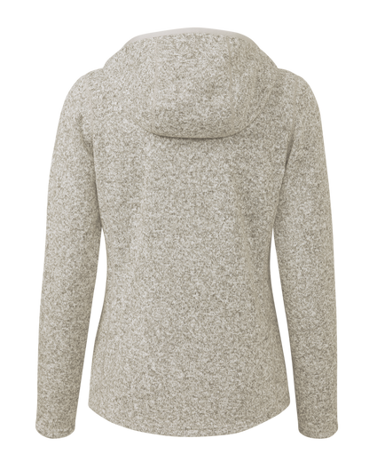 Women's Base Camp Hooded Sweater | Stone White Heather