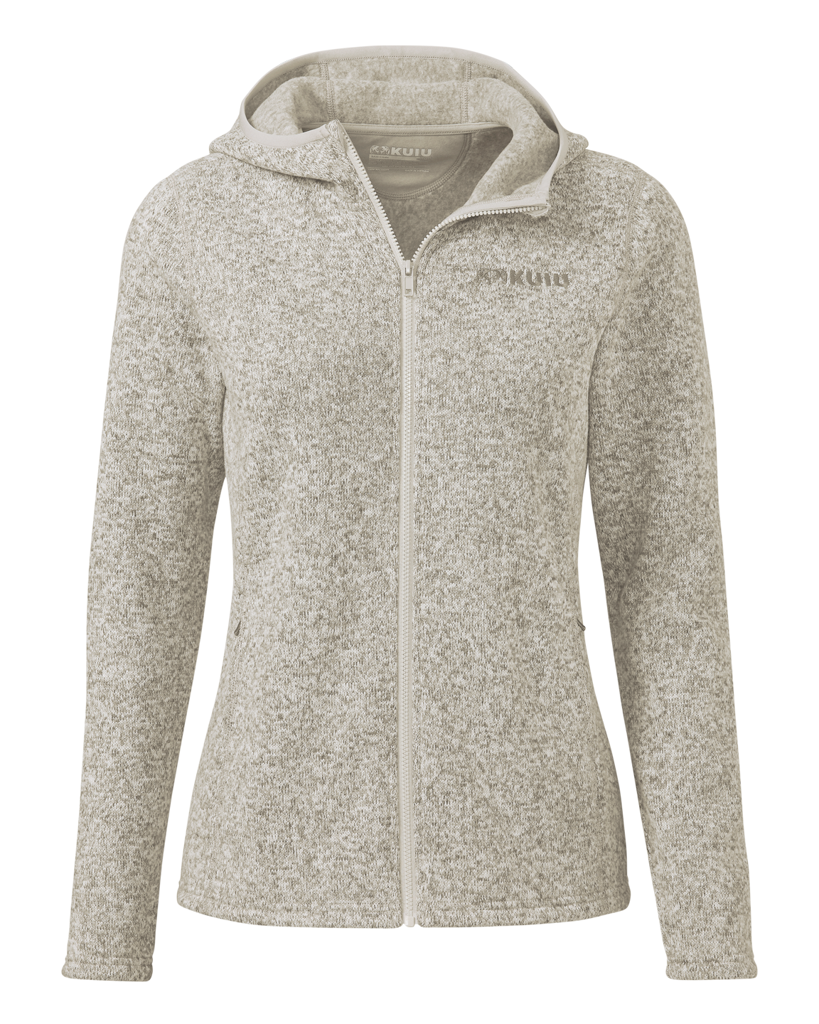Women's Base Camp Hooded Sweater | Stone White Heather