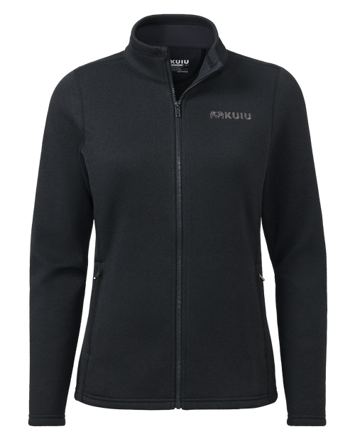 Women's Base Camp Full Zip Sweater | Black