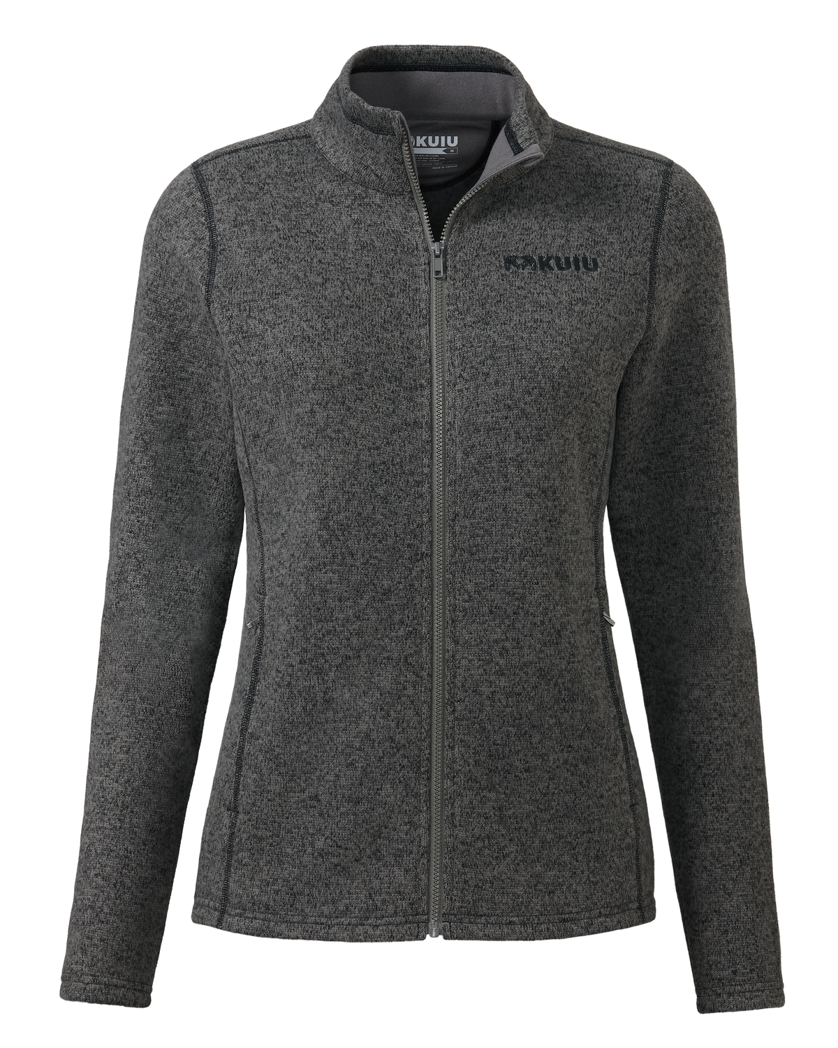 Women's Base Camp Full Zip Sweater | Woodsmoke Heather