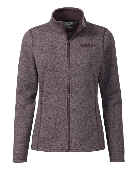 Women's Base Camp Full Zip Sweater | Dusk Heather
