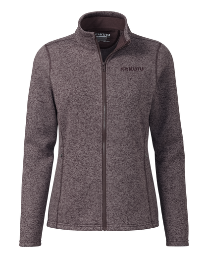 Women's Base Camp Full Zip Sweater | Woodsmoke Heather