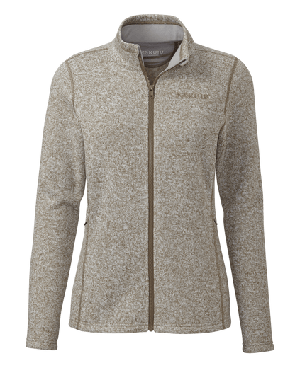 Women's Base Camp Full Zip Sweater | Woodsmoke Heather