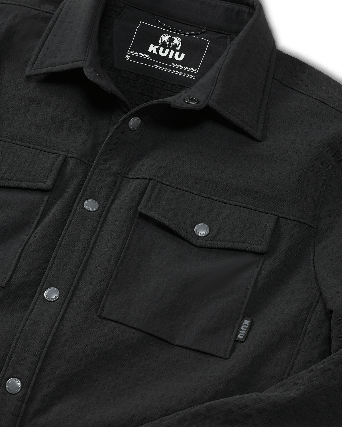 Blockfield Fleece Shirt Jacket | Gunmetal