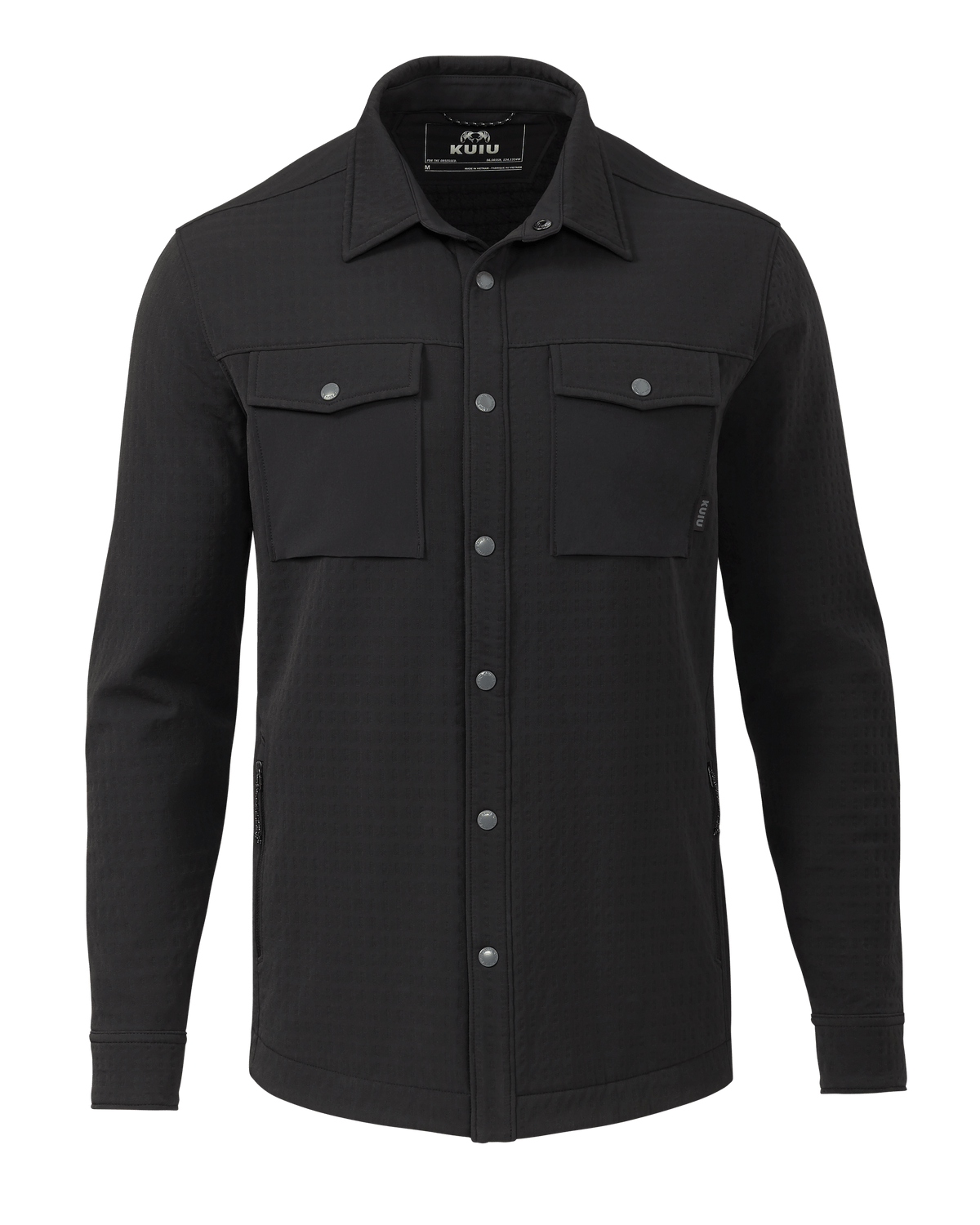 Blockfield Fleece Shirt Jacket | Gunmetal
