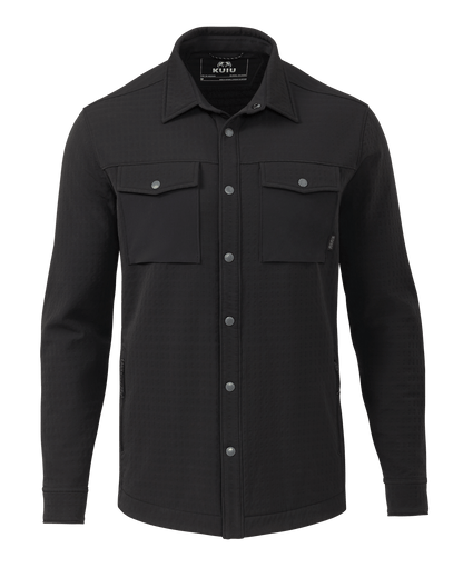 Blockfield Fleece Shirt Jacket | Gunmetal