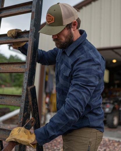 Outlet Field Flannel Shirt | Ash