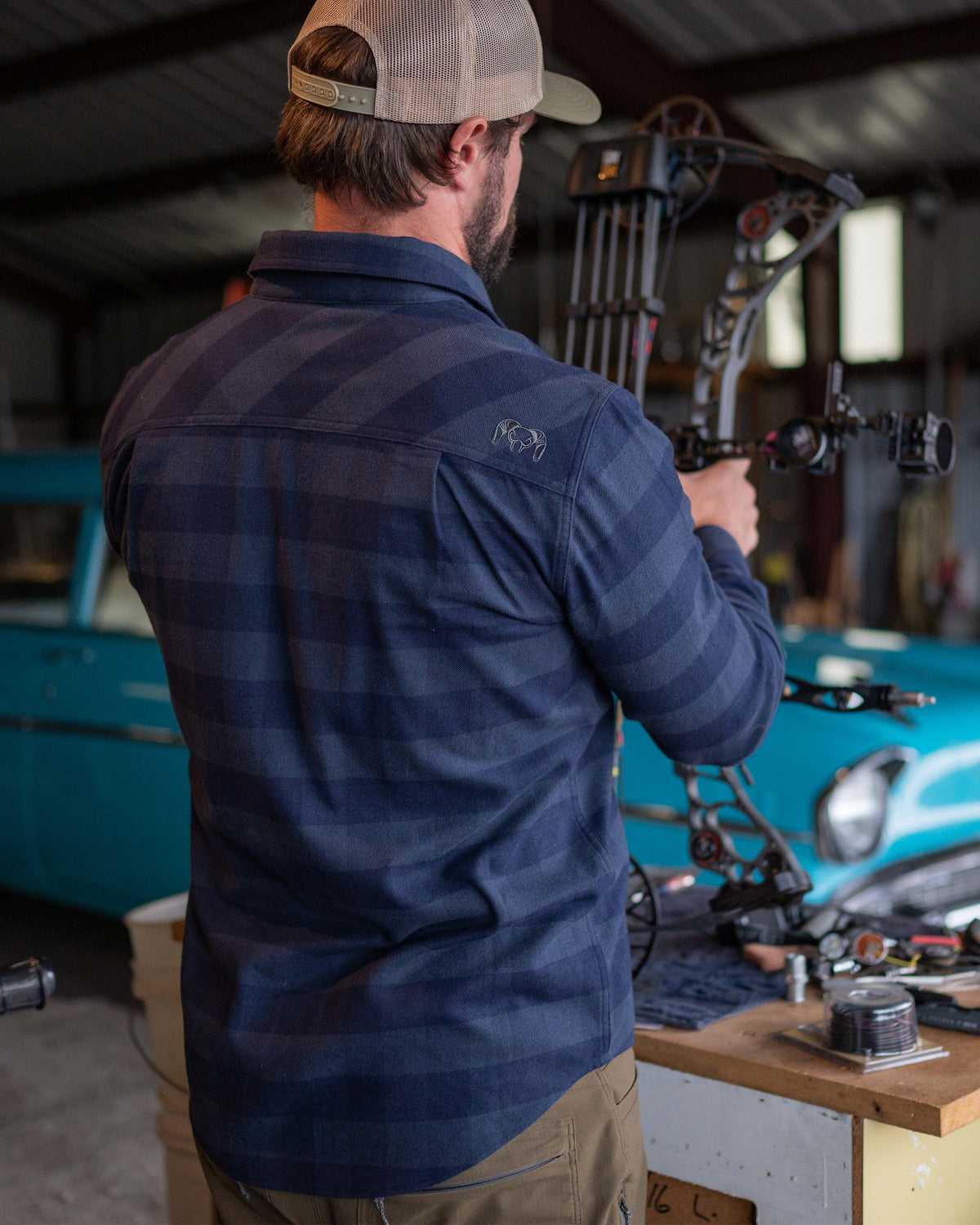 Outlet Field Flannel Shirt | Ash