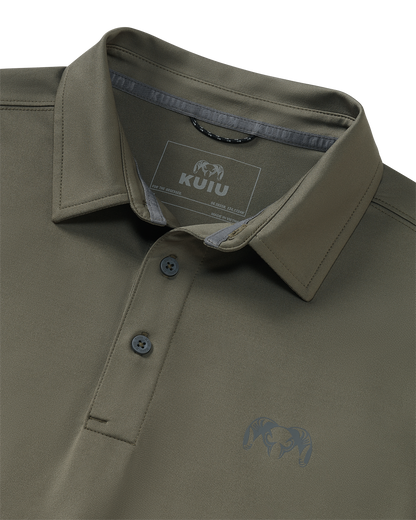 KUIU Performance Polo | Heather Slate