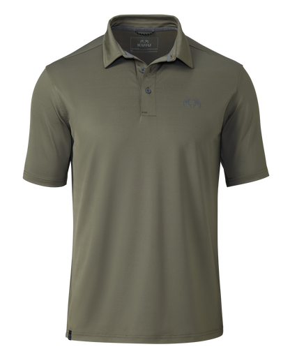 KUIU Performance Polo | Stone Tonal