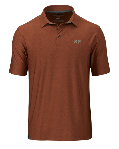 KUIU Performance Polo | Heather Slate