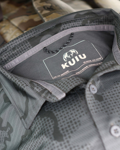 KUIU Performance Polo | Heather Slate
