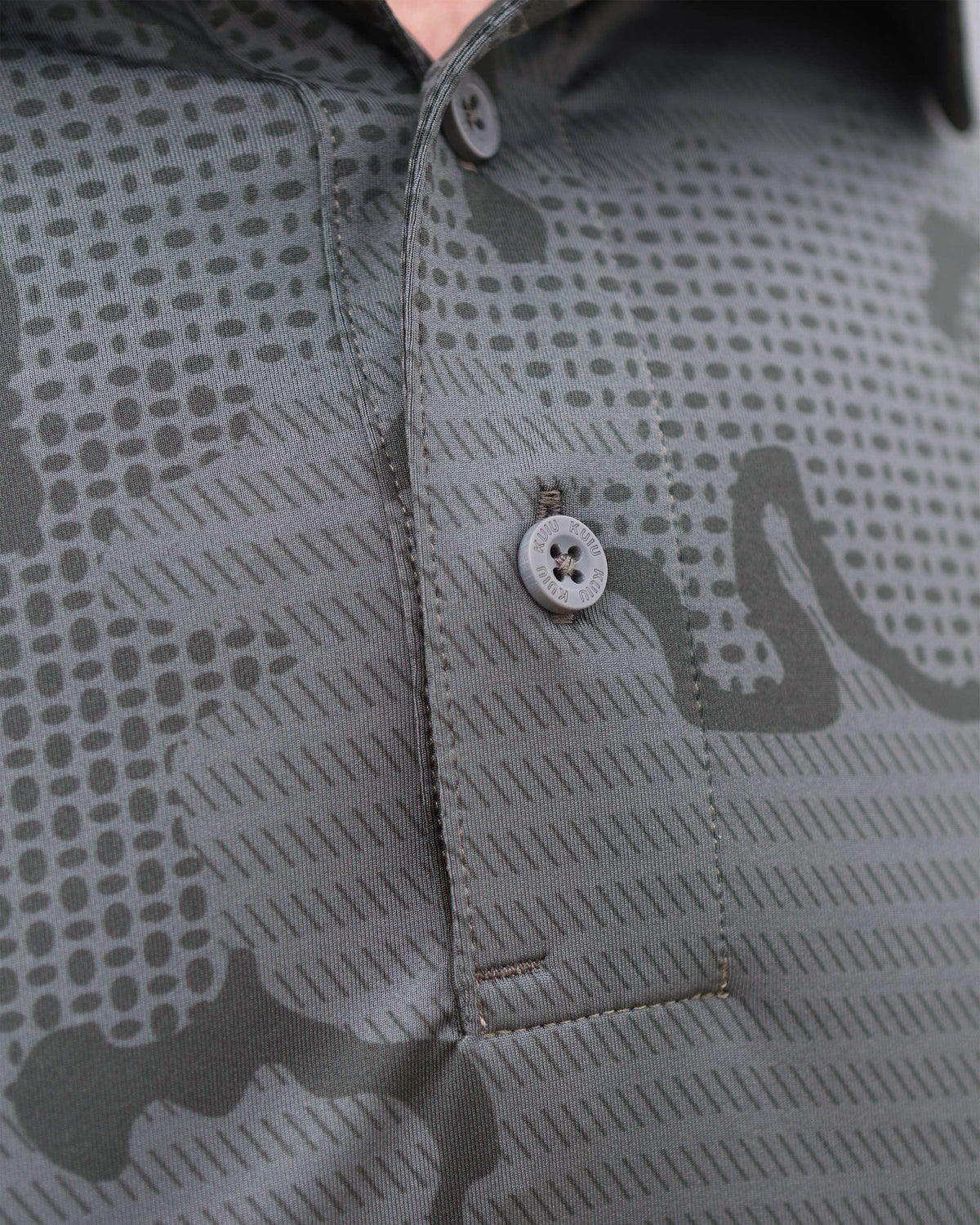 KUIU Performance Polo | Woodsmoke Topo