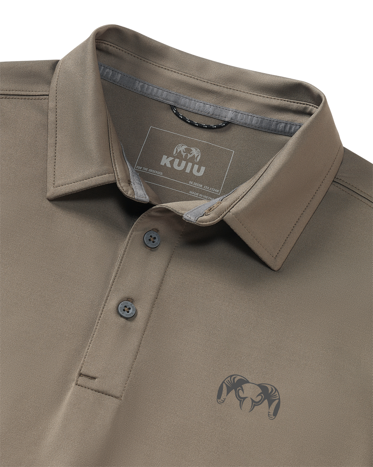 KUIU Performance Polo | Heather Stone