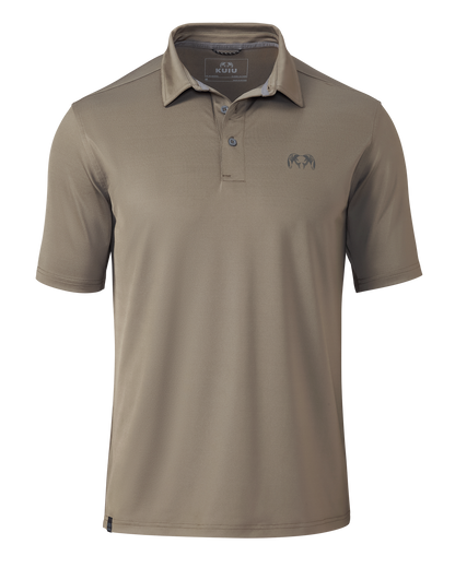 KUIU Performance Polo | Heather Slate