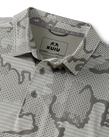KUIU Performance Polo | Woodsmoke Topo