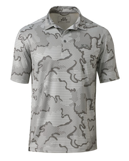 KUIU Performance Polo | Heather Slate