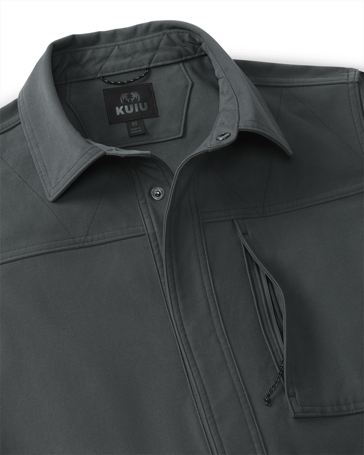 Outlet Brawley Canvas Jacket | Gunmetal