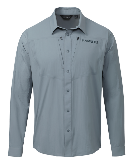 Outlet Salton LS Shirt | Slate