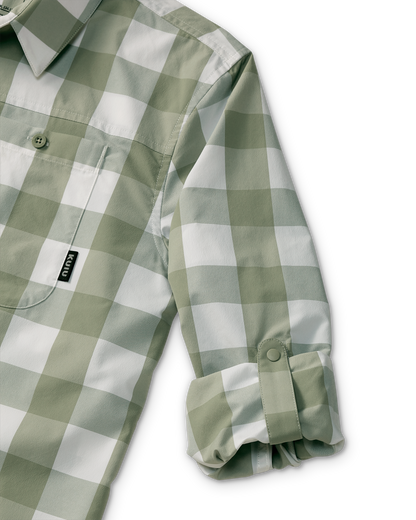 Borrego LS Shirt | Mini Cross Check Valo Plaid
