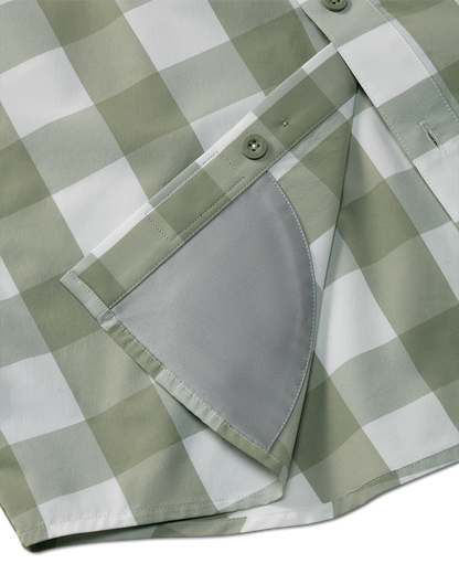 Borrego LS Shirt | Mini Cross Check Valo Plaid