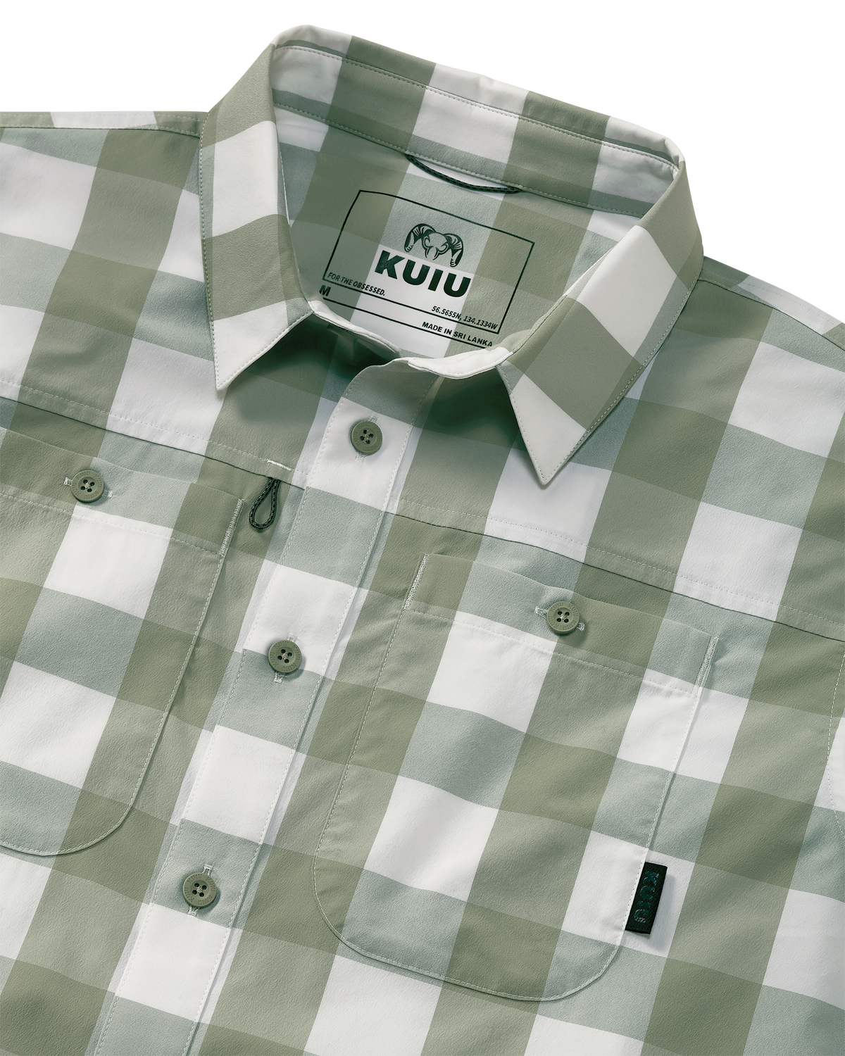 Borrego LS Shirt | Mini Cross Check Valo Plaid