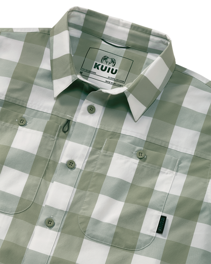 Borrego LS Shirt | Mini Cross Check Valo Plaid