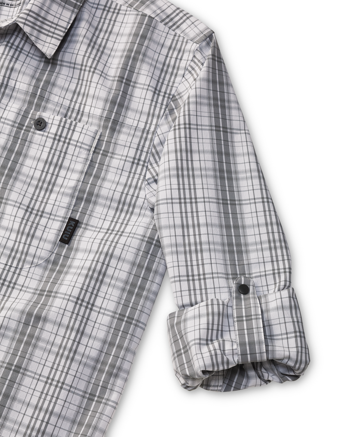 Borrego LS Shirt | Mini Cross Check Valo Plaid