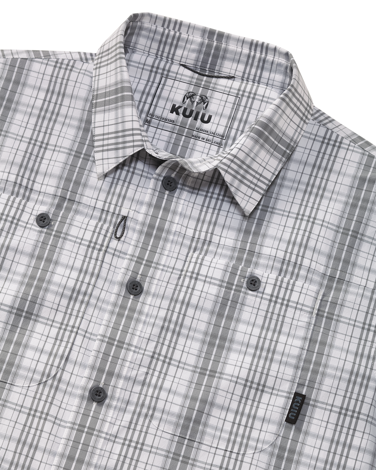 Borrego LS Shirt | Mini Cross Check Valo Plaid