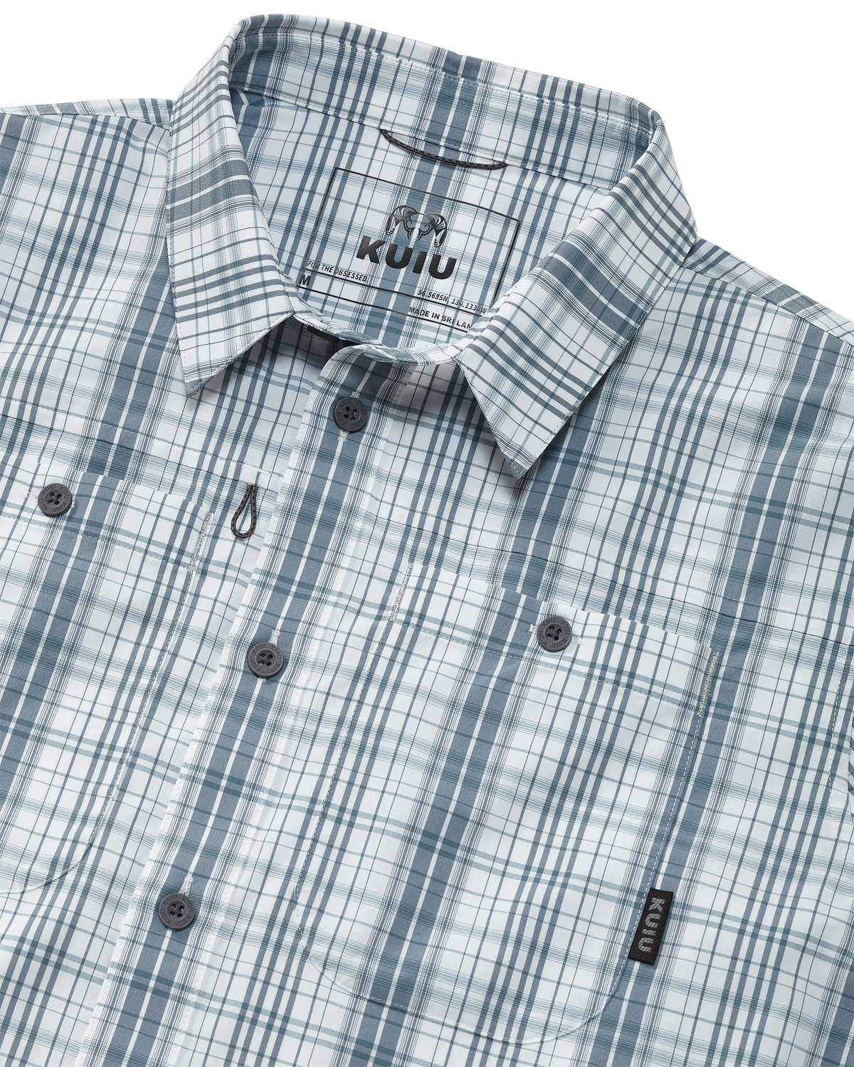 Borrego LS Shirt | Mini Cross Check Valo Plaid