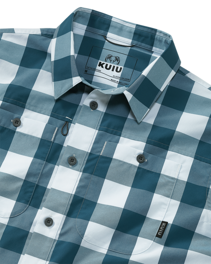 Borrego LS Shirt | Mini Cross Check Valo Plaid