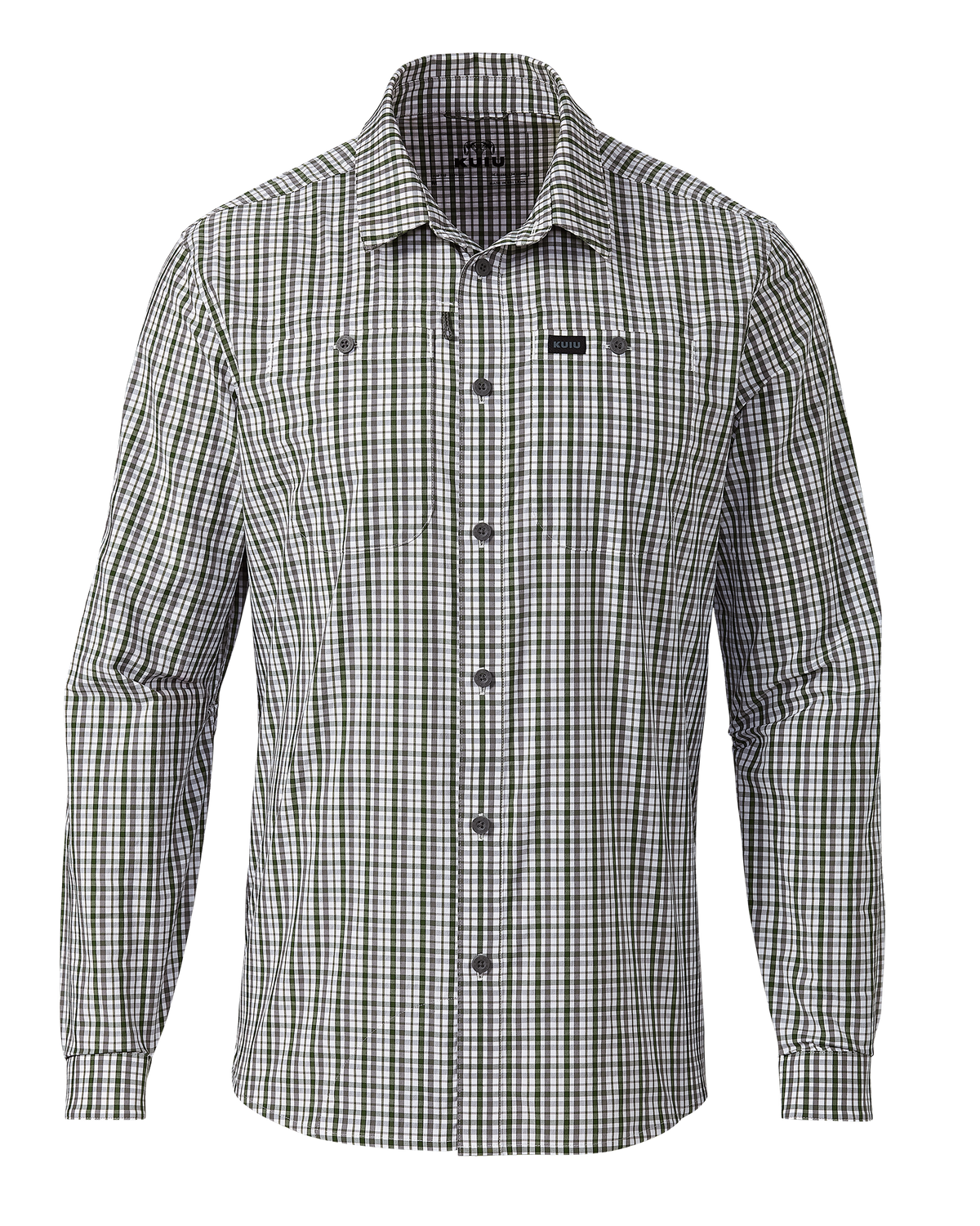 Borrego LS Shirt | Mini Cross Check Valo Plaid