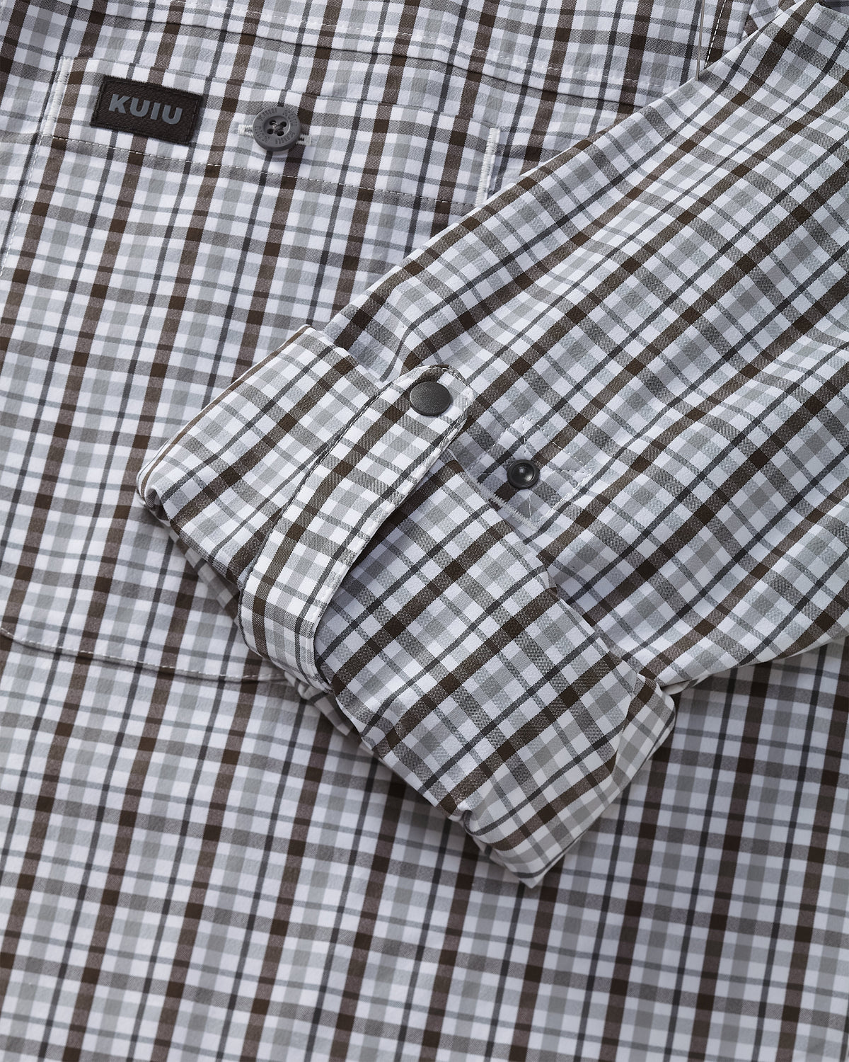Borrego LS Shirt | Mini Cross Check Valo Plaid