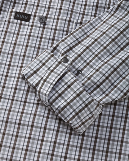 Borrego LS Shirt | Mini Cross Check Valo Plaid