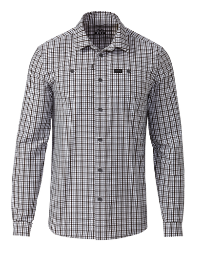 Borrego LS Shirt | Mini Cross Check Valo Plaid