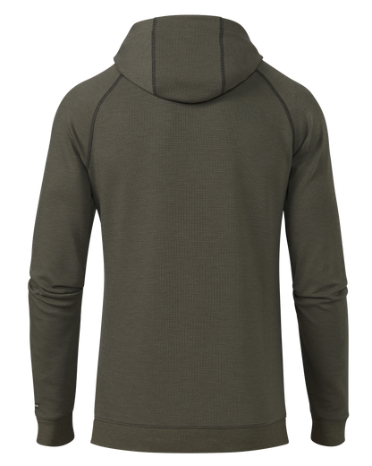 Canyon Waffle Hoodie | Army Heather