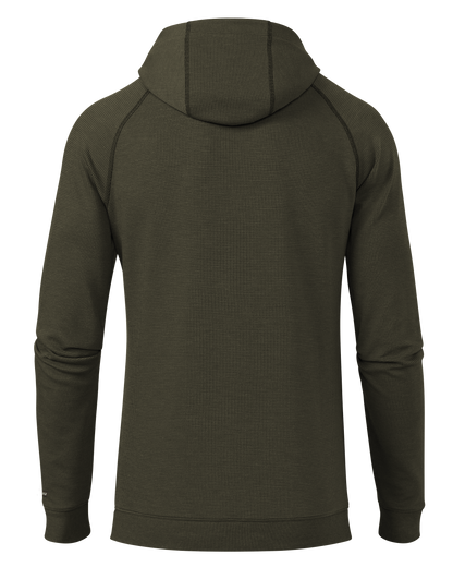 Canyon Waffle Hoodie | Army Heather