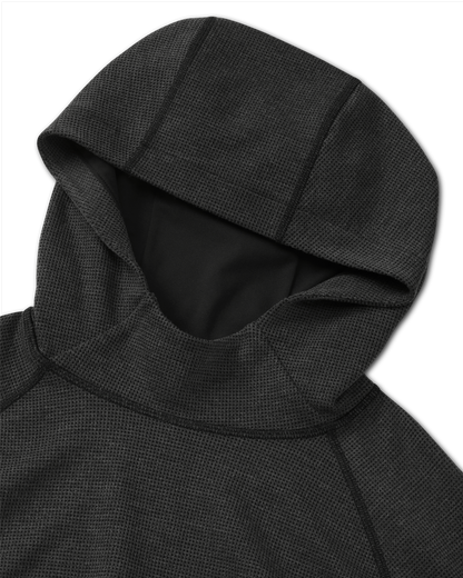 Canyon Waffle Hoodie | Army Heather