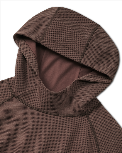 Canyon Waffle Hoodie | Army Heather