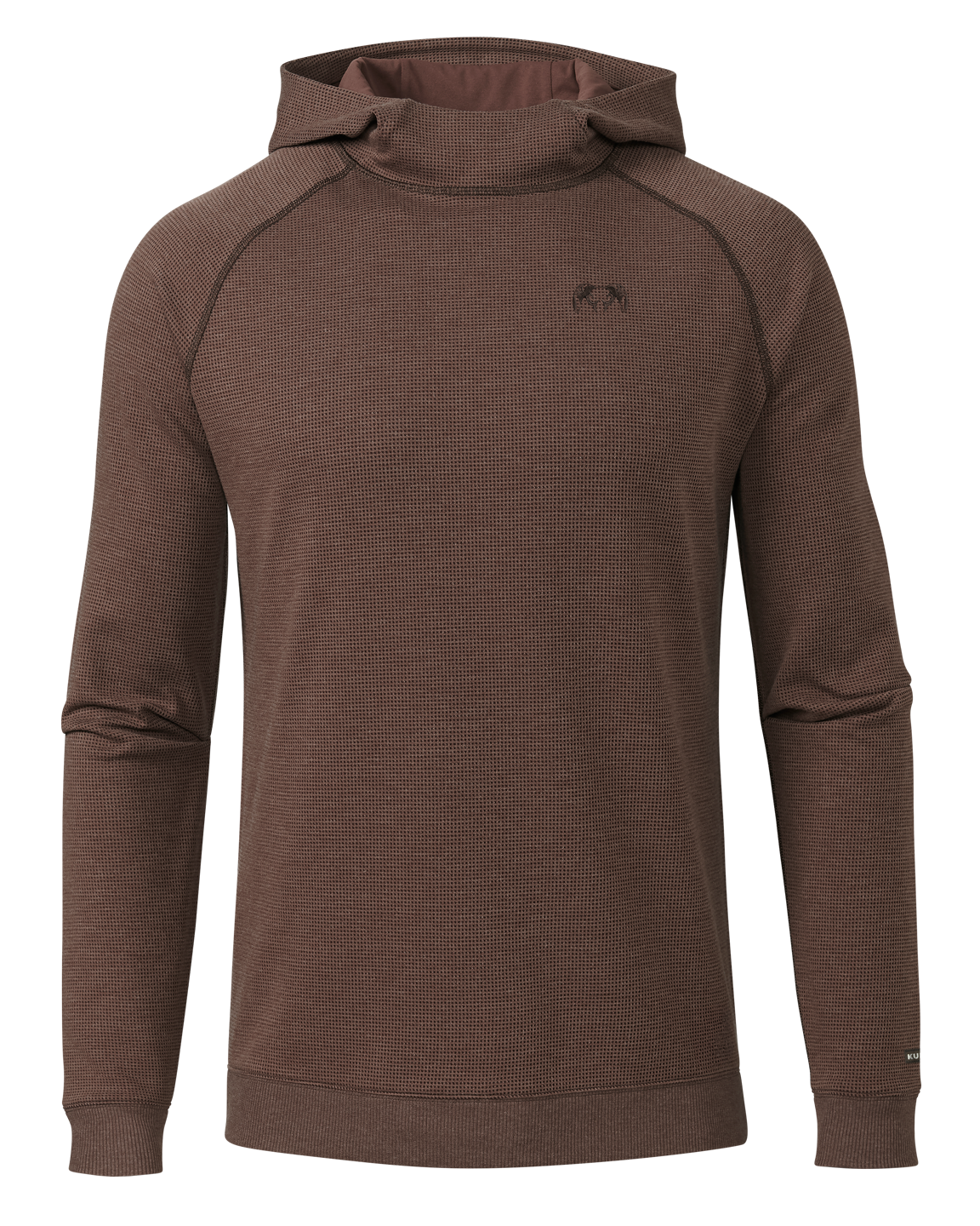 Canyon Waffle Hoodie | Army Heather