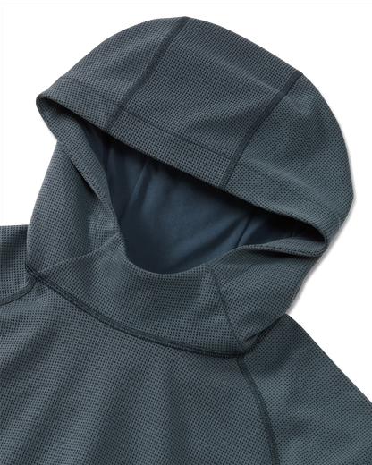 Canyon Waffle Hoodie | Army Heather
