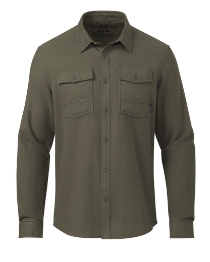 Outlet Field Flannel Shirt | Saddle