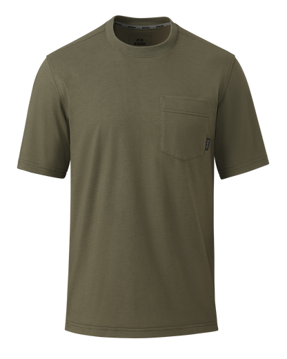Workgrade SS Pocket Crew | Steel Blue